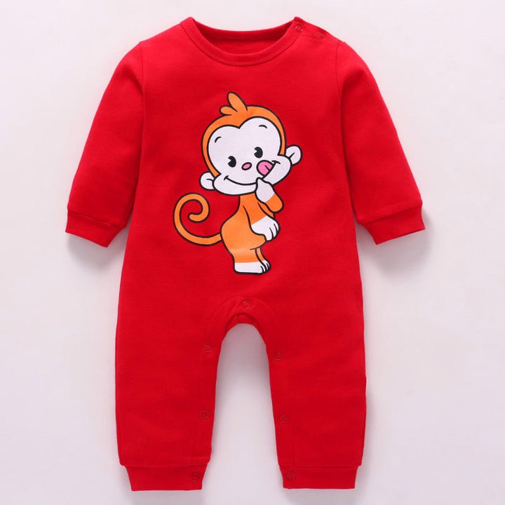 Baby baby clothes wear one piece clothes pure cotton clothes - Muhaab