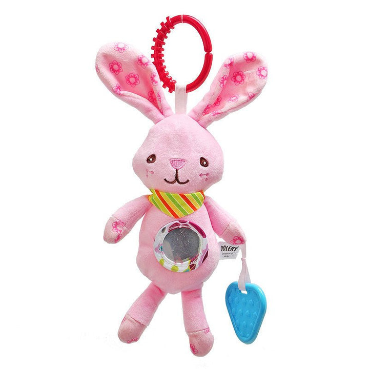 Baby Bedside Pendant Bed Bell Plush Fabric Rattle Baby Hanging Bed Toy Hanging Bell Wind Chime - Muhaab