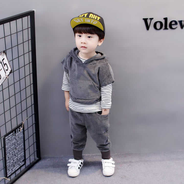 Baby Boy Fashion Warm And Handsome Suit - Muhaab