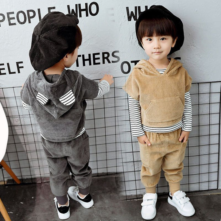 Baby Boy Fashion Warm And Handsome Suit - Muhaab