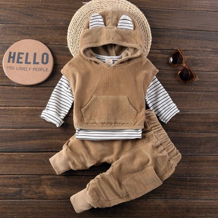 Baby Boy Fashion Warm And Handsome Suit - Muhaab