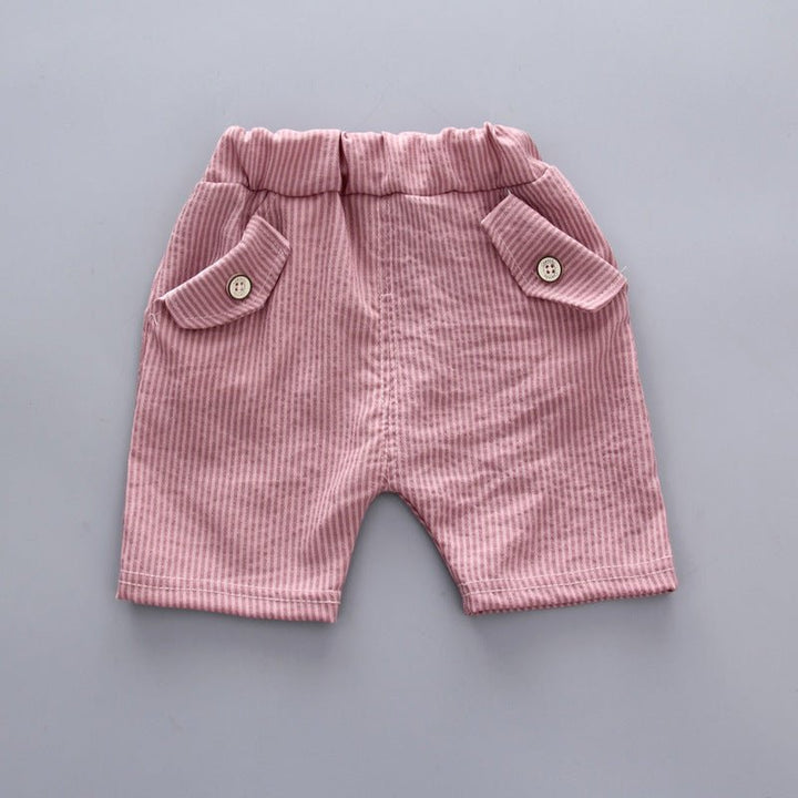 Baby Boy Summer Short Sleeve Suit Boy Shorts - Muhaab