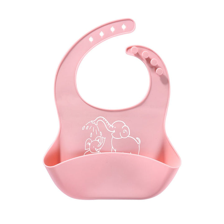 Baby food Bib baby meal silicone saliva bag - Muhaab