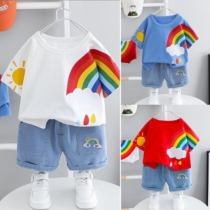 Baby Handsome Trendy Little Boy Summer Clothes - Muhaab