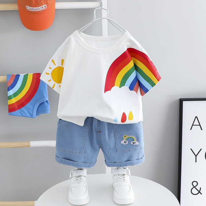 Baby Handsome Trendy Little Boy Summer Clothes - Muhaab