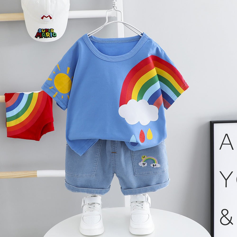 Baby Handsome Trendy Little Boy Summer Clothes - Muhaab