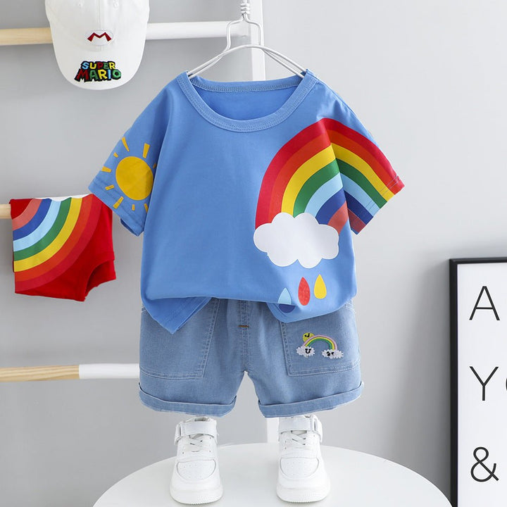 Baby Handsome Trendy Little Boy Summer Clothes - Muhaab