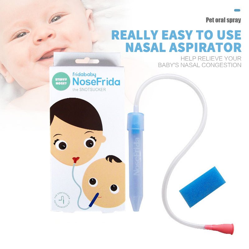 Baby Mouth Suction Nose Baby Cleaning  Nasal Aspirator Baby Health Care Medicine Dropper Accessories - Muhaab
