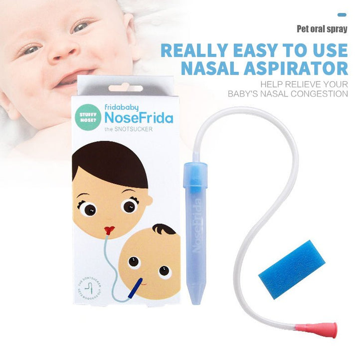 Baby Mouth Suction Nose Baby Cleaning  Nasal Aspirator Baby Health Care Medicine Dropper Accessories - Muhaab