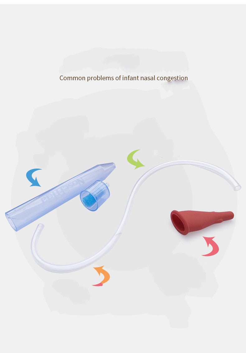 Baby Mouth Suction Nose Baby Cleaning  Nasal Aspirator Baby Health Care Medicine Dropper Accessories - Muhaab