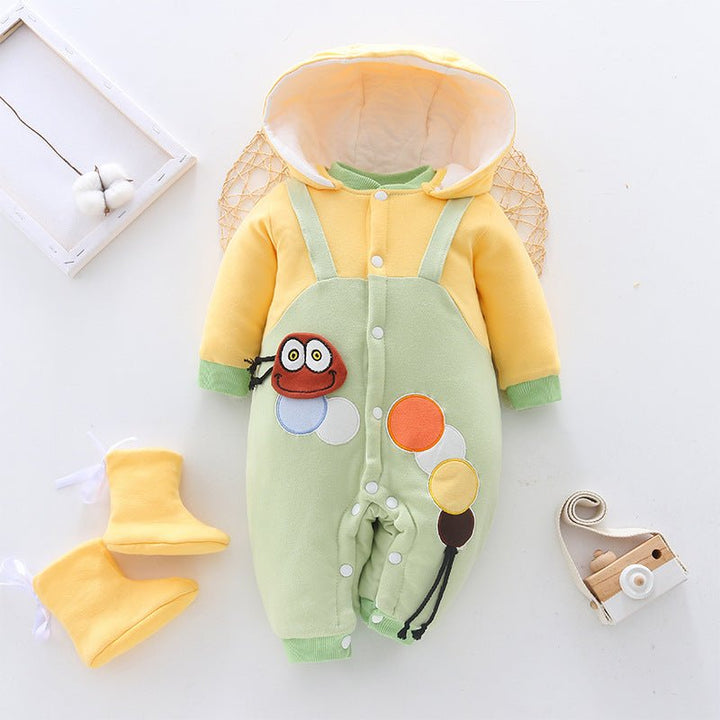 Baby onesies baby clothes autumn and winter thickening - Muhaab