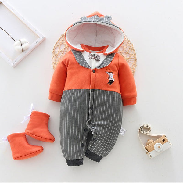 Baby onesies baby clothes autumn and winter thickening - Muhaab