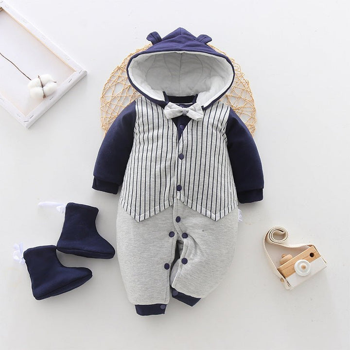 Baby onesies baby clothes autumn and winter thickening - Muhaab