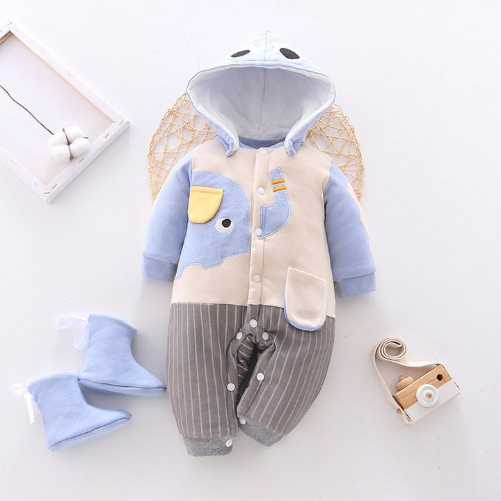 Baby onesies baby clothes autumn and winter thickening - Muhaab