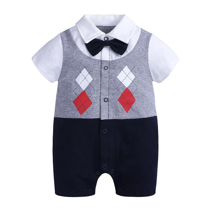 Baby Romper Gentleman Baby Jumpsuit - Muhaab