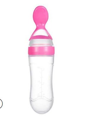 Baby Spoon Bottle Feeder Dropper  Feeding Medicine Kids Toddler Cutlery Utensils Children Accessories Newborn - Muhaab