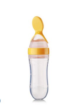 Baby Spoon Bottle Feeder Dropper  Feeding Medicine Kids Toddler Cutlery Utensils Children Accessories Newborn - Muhaab