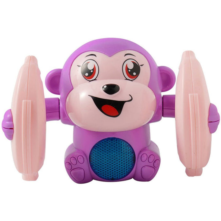 Baby Toys Electric Tumbling Monkey Light Music  Monkey Kids Toys Early Educational Toys For Children Gifts - Muhaab