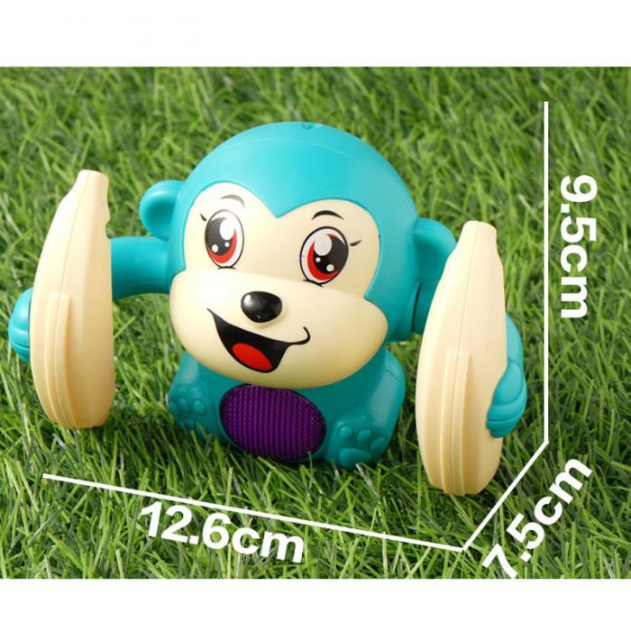 Baby Toys Electric Tumbling Monkey Light Music  Monkey Kids Toys Early Educational Toys For Children Gifts - Muhaab