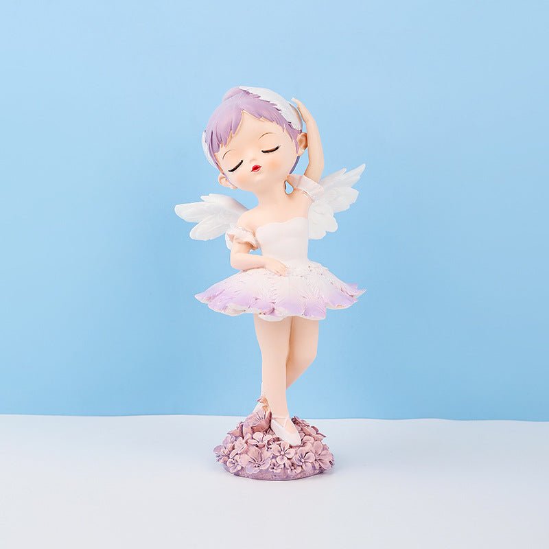 Ballerina Girl Home Decor Piece Cake Decoration - Muhaab