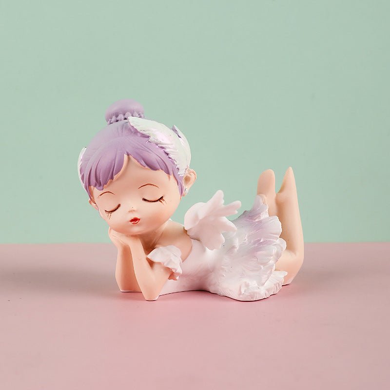 Ballerina Girl Home Decor Piece Cake Decoration - Muhaab