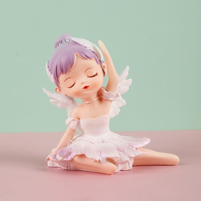 Ballerina Girl Home Decor Piece Cake Decoration - Muhaab