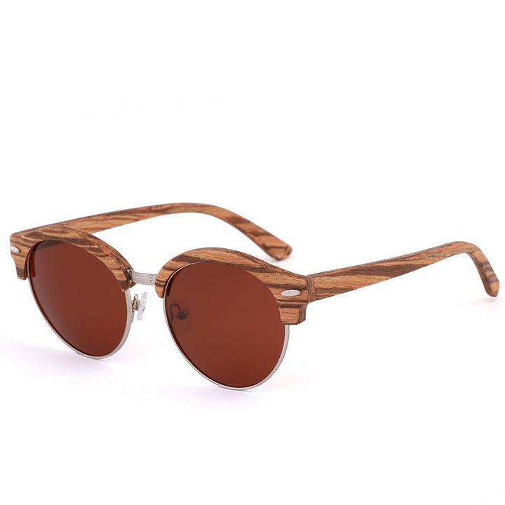 Bamboo Wood Polarized Sunglasses Men And Women Fashion - Muhaab