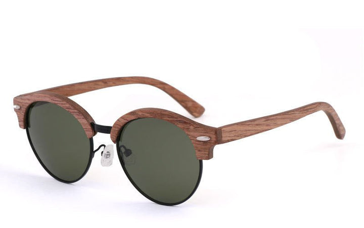 Bamboo Wood Polarized Sunglasses Men And Women Fashion - Muhaab