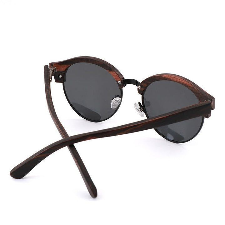 Bamboo Wood Polarized Sunglasses Men And Women Fashion - Muhaab