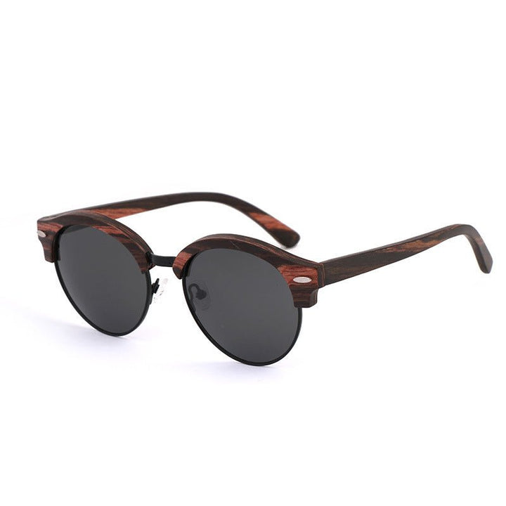 Bamboo Wood Polarized Sunglasses Men And Women Fashion - Muhaab