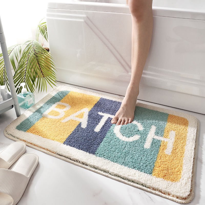 Bathroom Absorbent Floor Mats For Bathroom Non Slip Mats - Muhaab