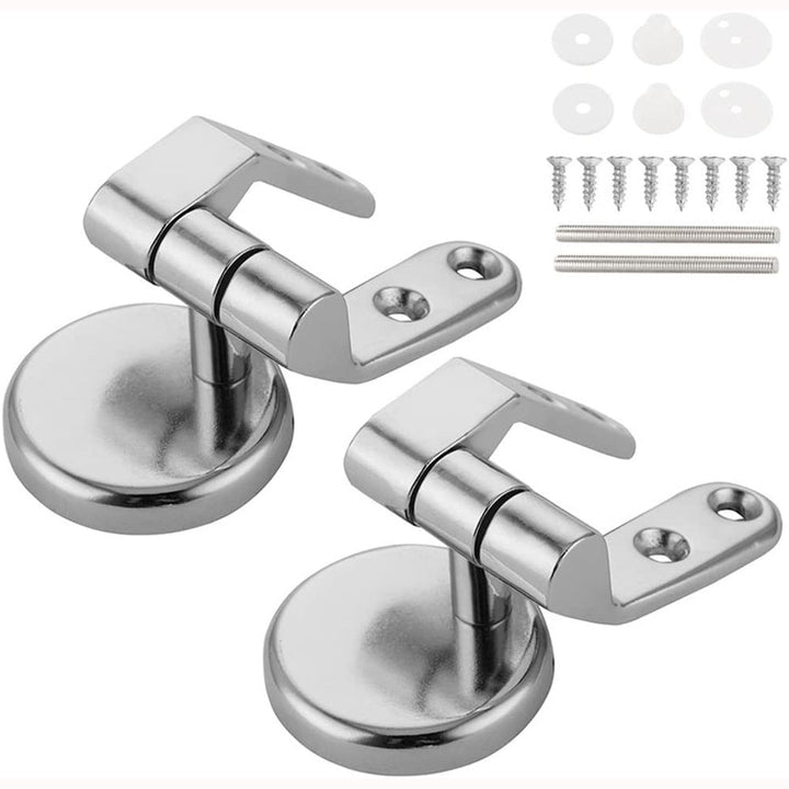 Bathroom Zinc Alloy Toilet Lid Hinge With Screw Accessories - Muhaab