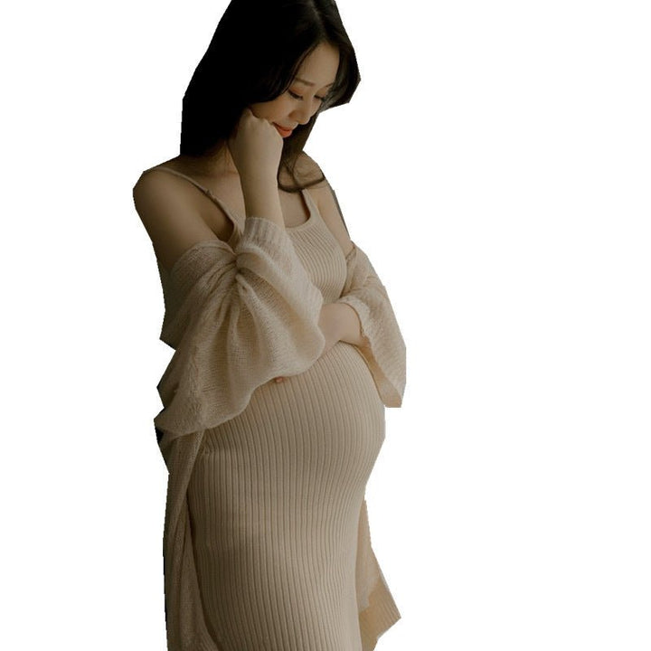 Beautiful Style Maternity Dress Art Photo Clothes - Muhaab