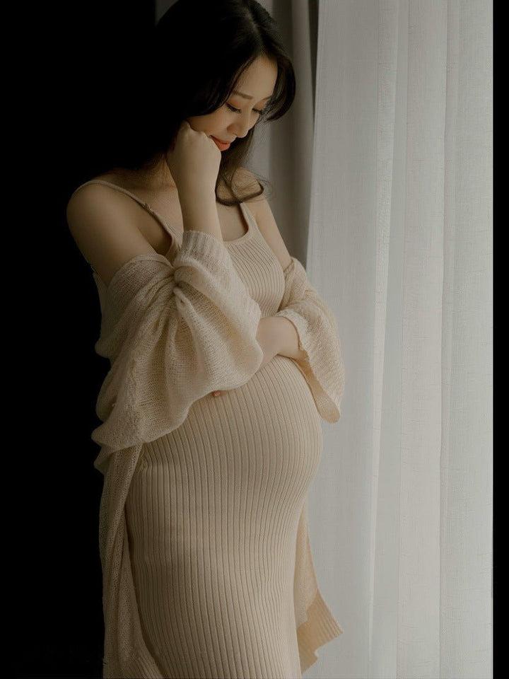 Beautiful Style Maternity Dress Art Photo Clothes - Muhaab