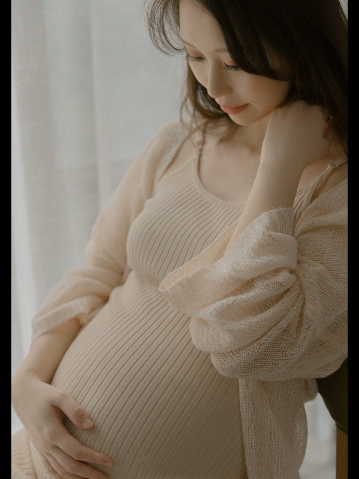 Beautiful Style Maternity Dress Art Photo Clothes - Muhaab