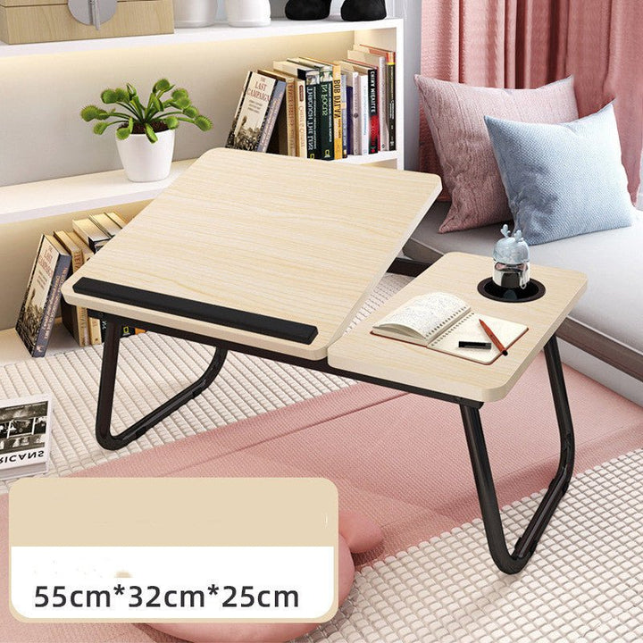 Bed Desk Foldable Small Table Computer Lazy Table Home - Muhaab