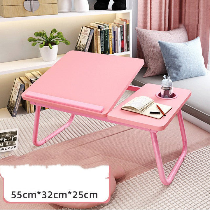 Bed Desk Foldable Small Table Computer Lazy Table Home - Muhaab