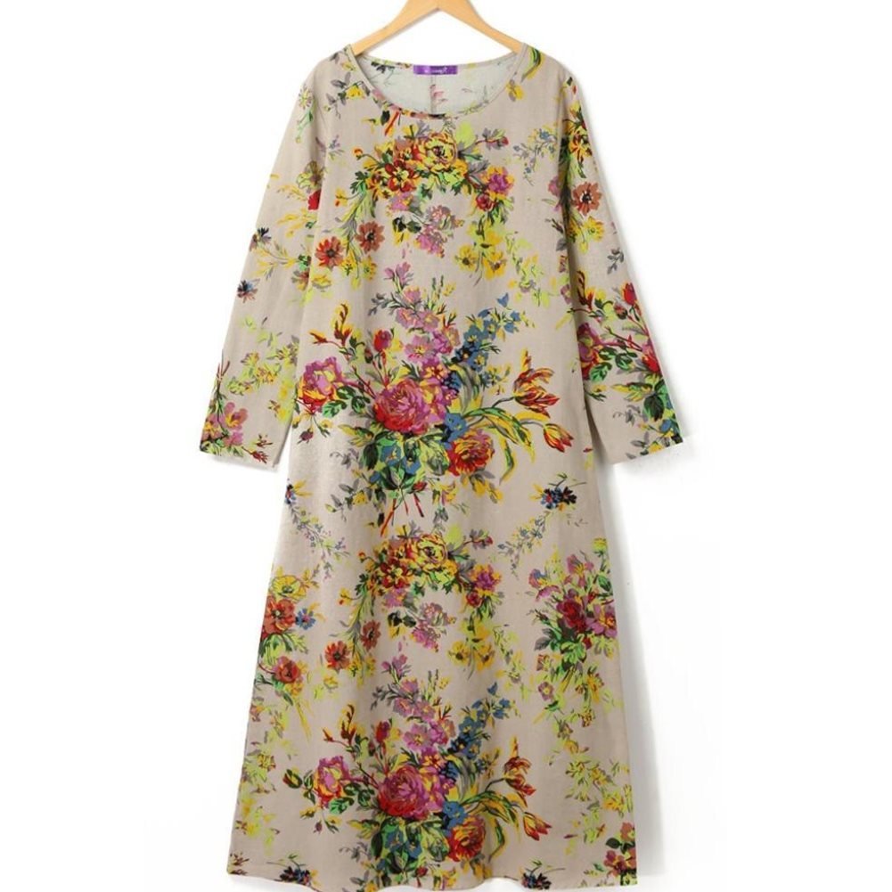 BigSize Summer Maxi Dress for Women - Muhaab