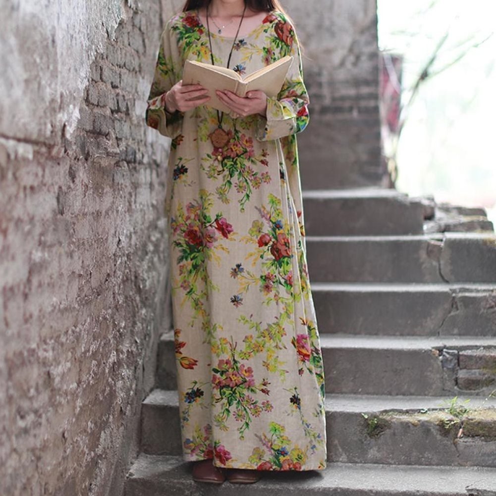 BigSize Summer Maxi Dress for Women - Muhaab