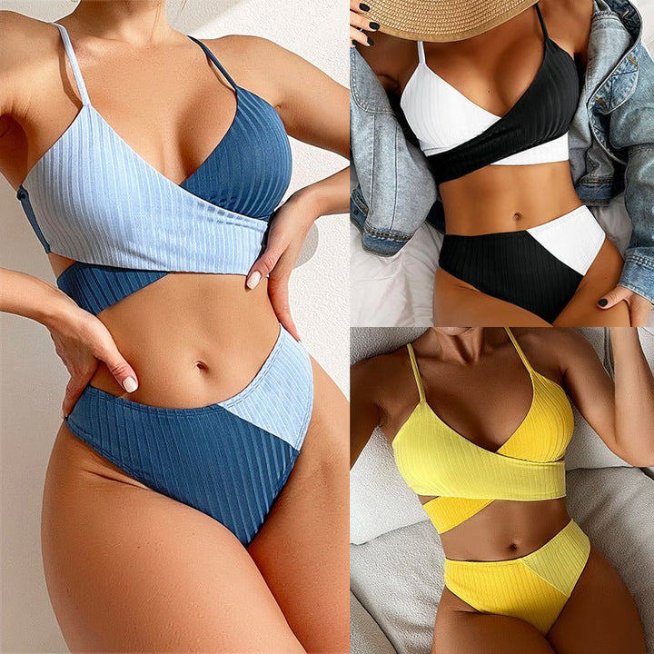 Bikini Patchwork Swimwear - Muhaab