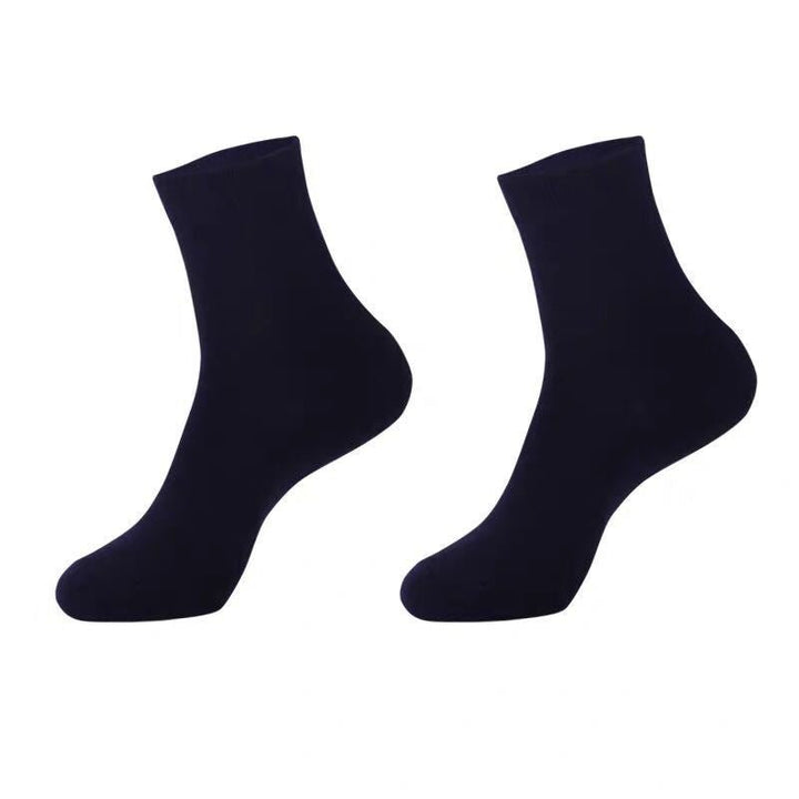 Black And White Couple Boat Socks Tube Socks - Muhaab