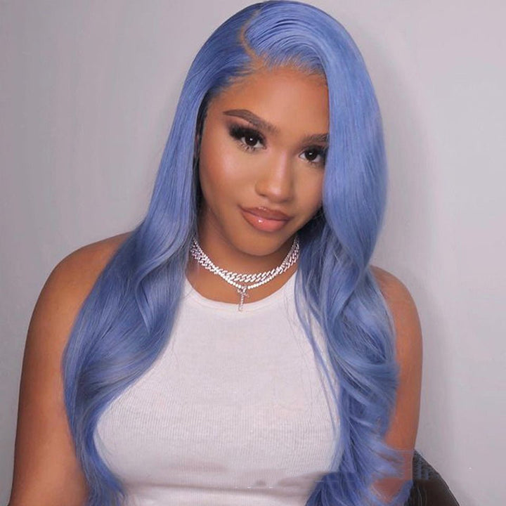 Body Wave Human Hair Lace Front Wigs - Muhaab