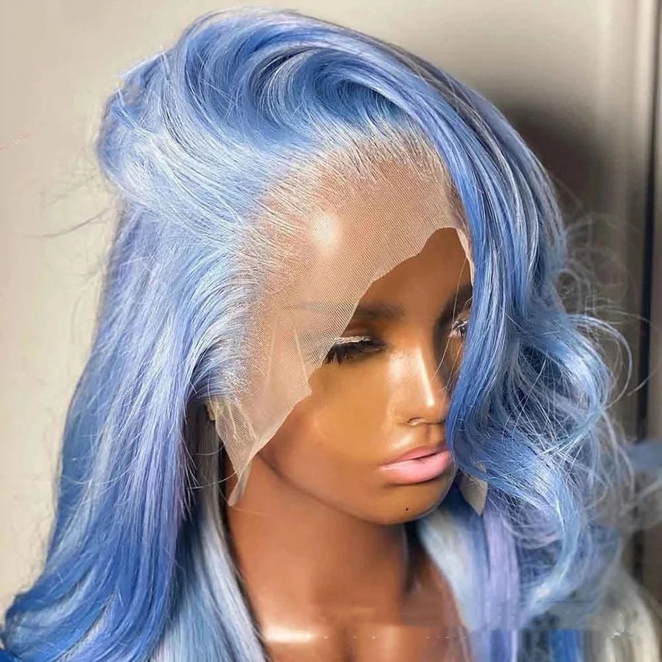 Body Wave Human Hair Lace Front Wigs - Muhaab
