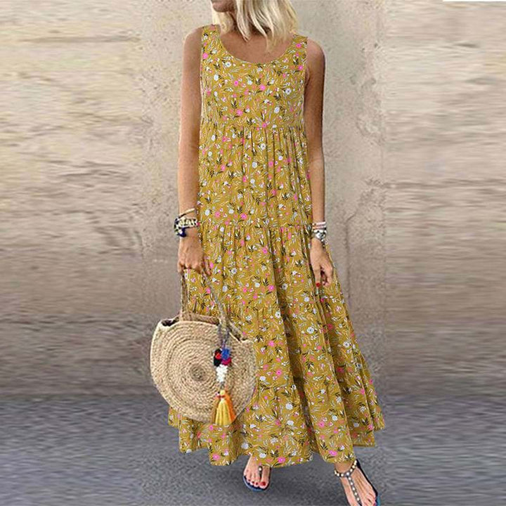 Bohemian Beach Long Dress for women - Muhaab