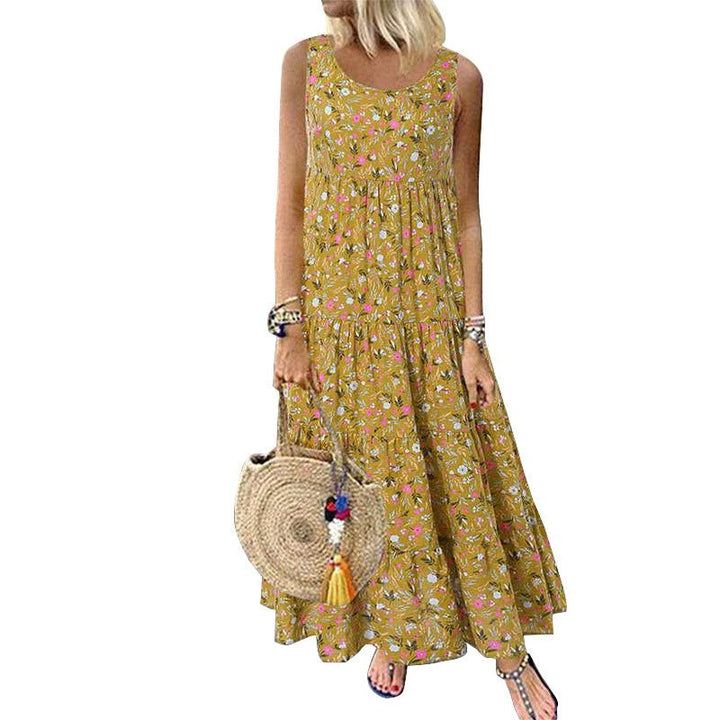 Bohemian Beach Long Dress for women - Muhaab