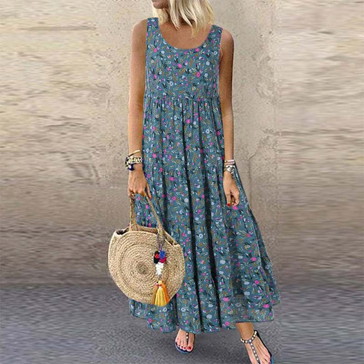 Bohemian Beach Long Dress for women - Muhaab