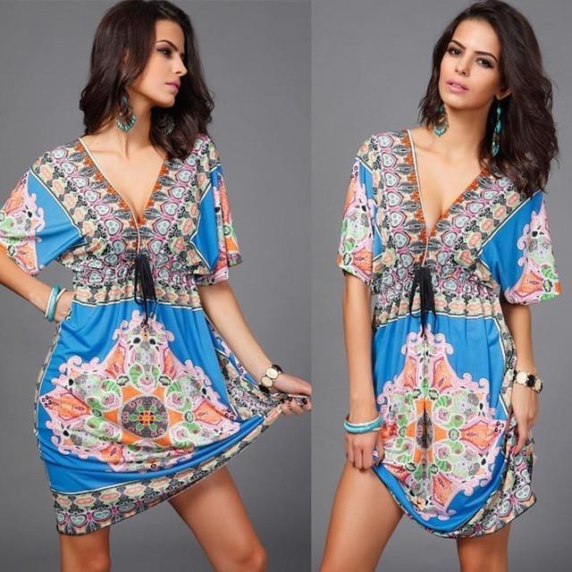 Boho Tribal Dresses - Muhaab