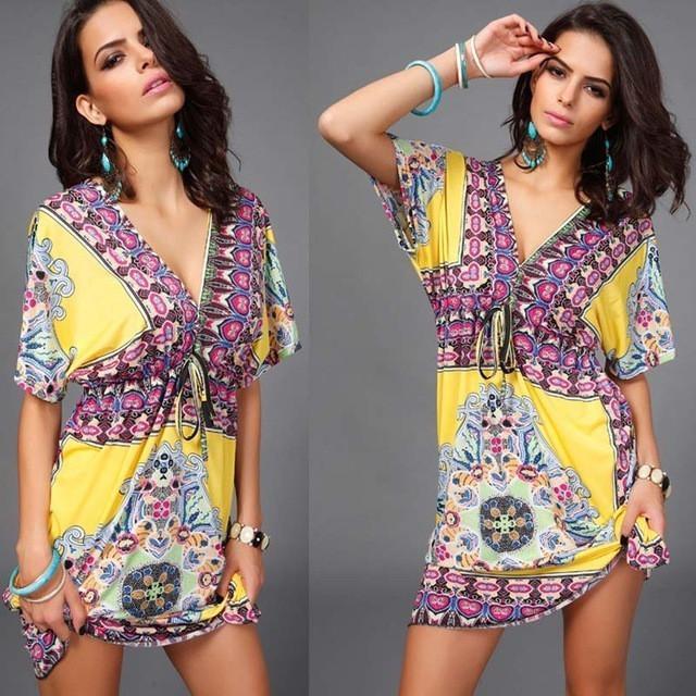 Boho Tribal Dresses - Muhaab