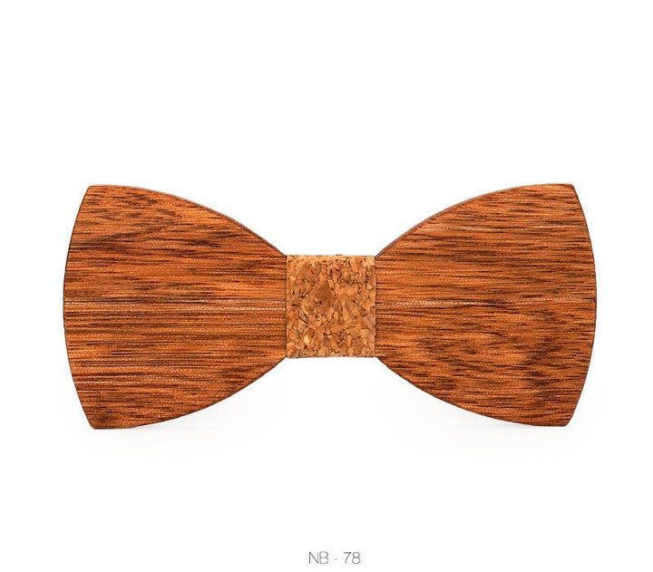 Bow Tie Wood Bow Tie Men's Wood Bow Tie - Muhaab