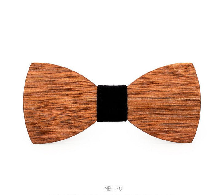 Bow Tie Wood Bow Tie Men's Wood Bow Tie - Muhaab